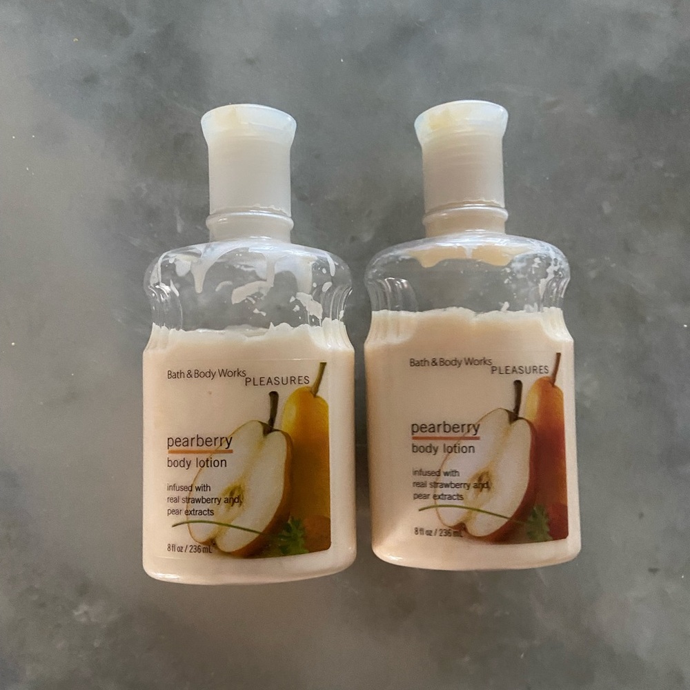 Bath & Body Works Pleasures PEARBERRY Body Lotion 8 oz